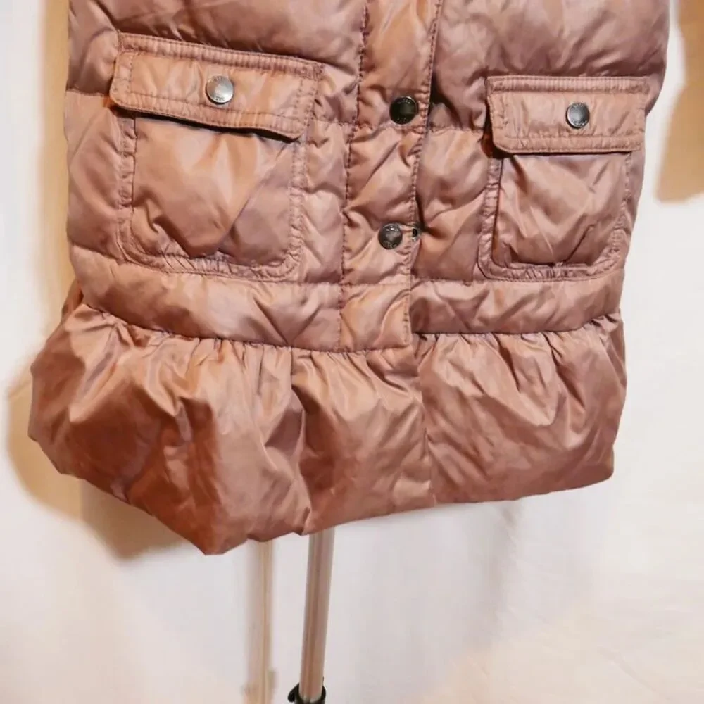 Baby Gap Warmest Down Puffer Jacket Fleece Lined Girl's Size 5T